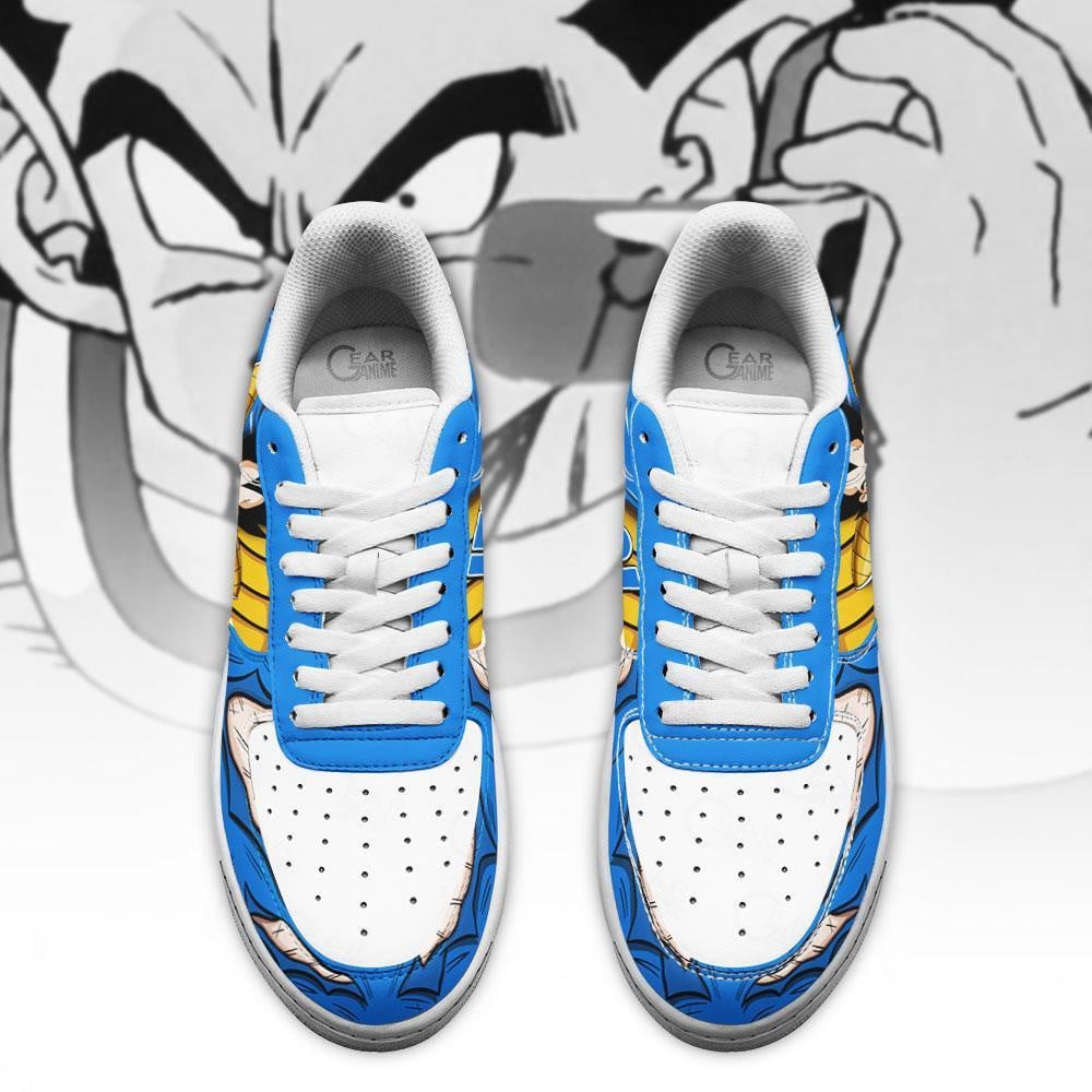 Baskets Anime Vegeta 9000 en Cuir Chaussures Basses Unisexes Dragon Ball