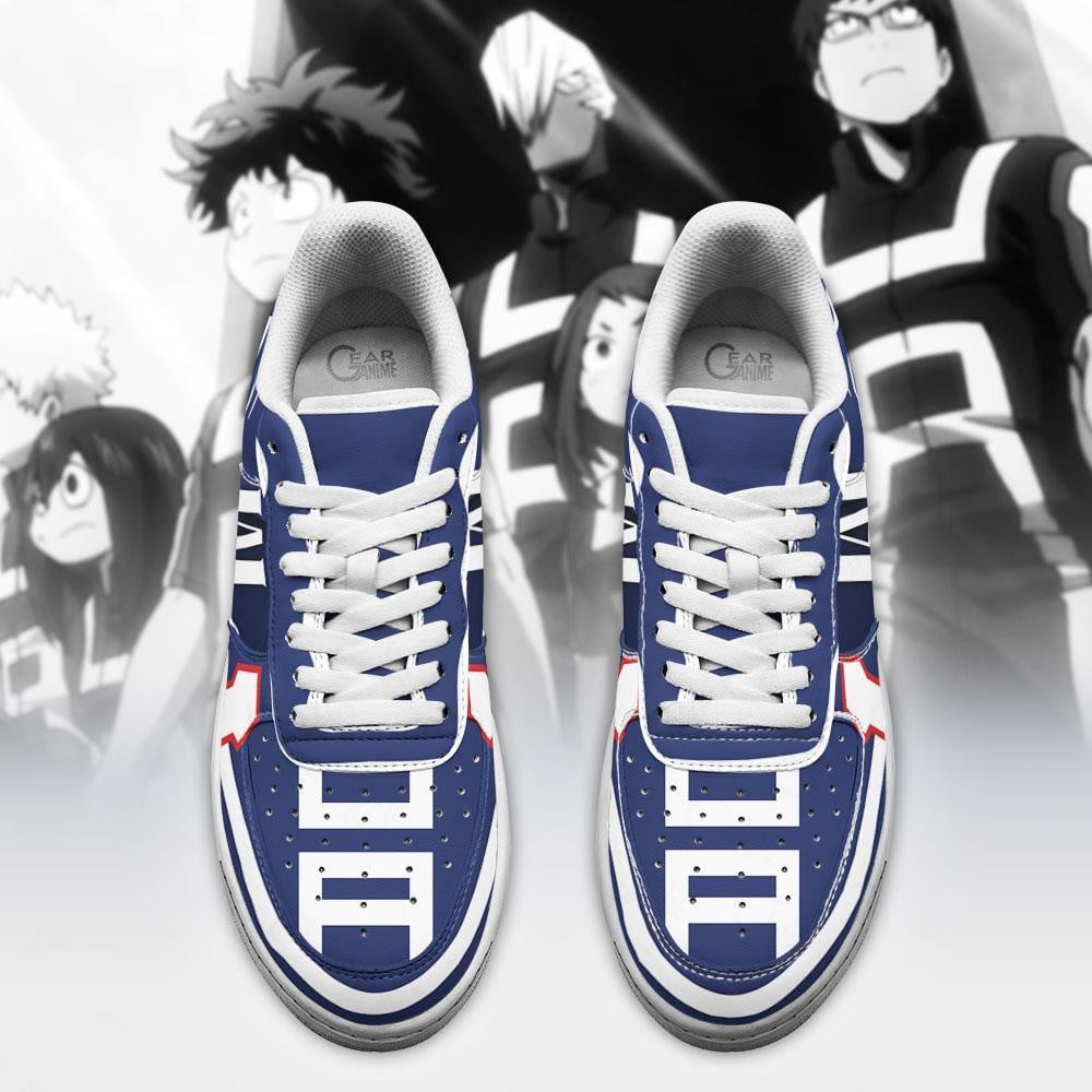 Baskets Anime UA High School en Cuir Chaussures Basses Unisexes Anime Manga