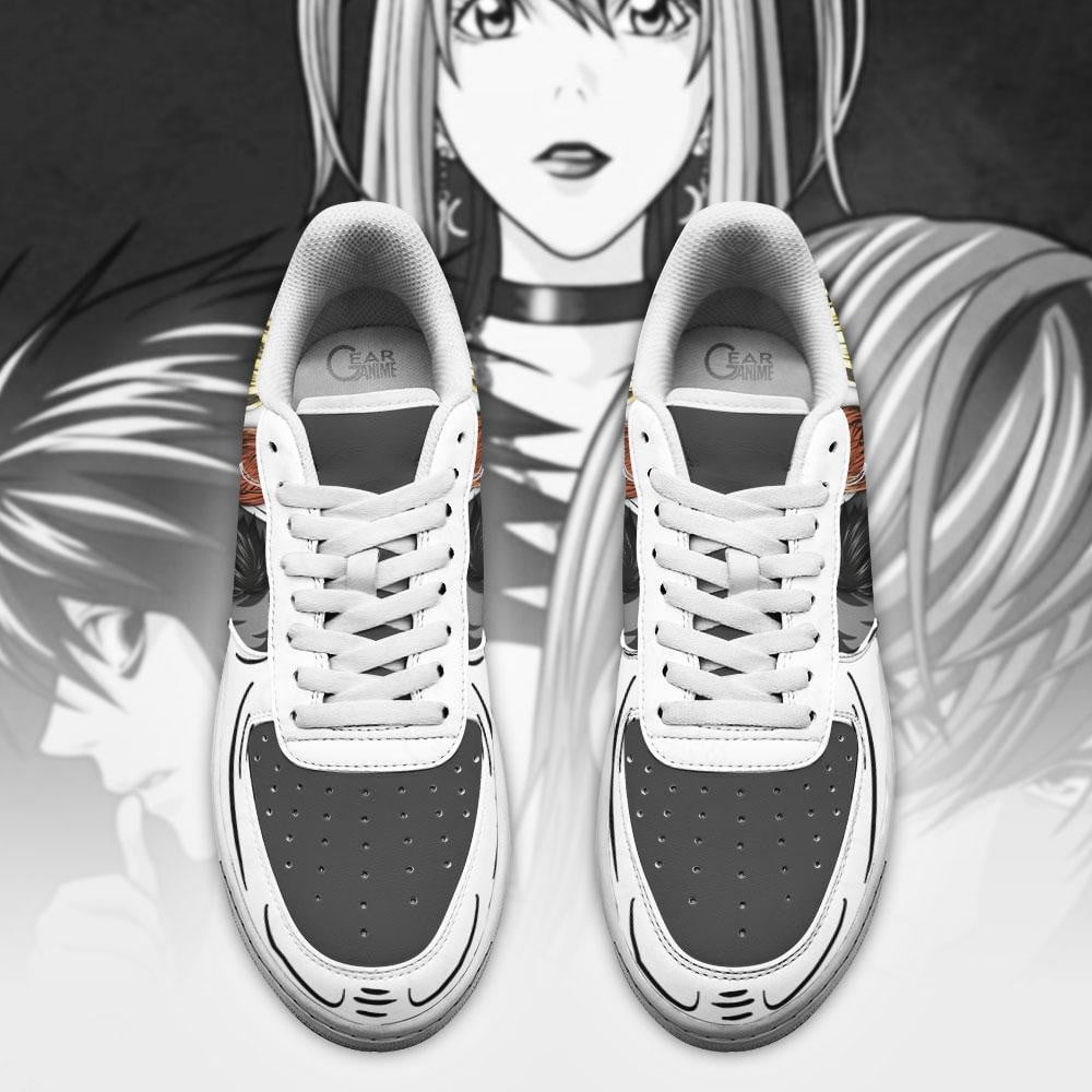 Baskets Anime Death Note en Cuir Chaussures Basses Unisexes Anime Manga