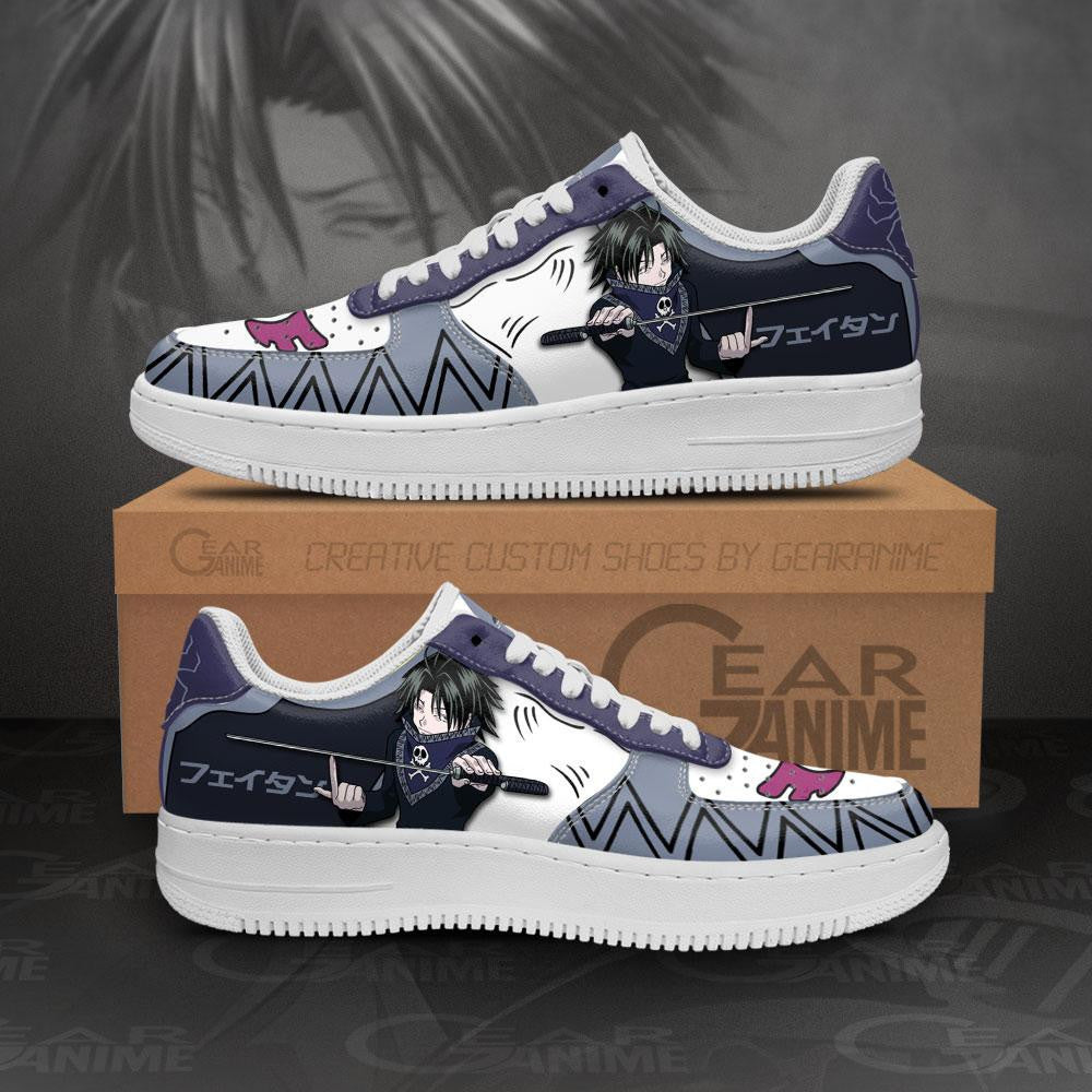 Baskets Anime Feitan en Cuir Chaussures Basses Unisexes Anime Manga