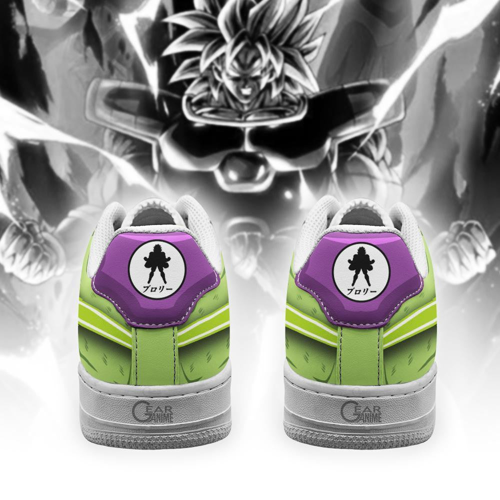 Baskets Anime Super Broly en Cuir Chaussures Basses Unisexes Anime Manga