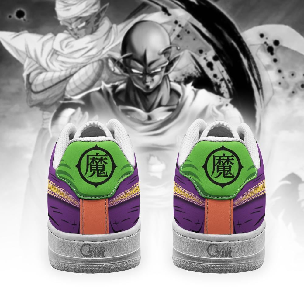 Baskets Anime Piccolo Beam Cannon en Cuir Chaussures Basses Unisexes Anime Manga