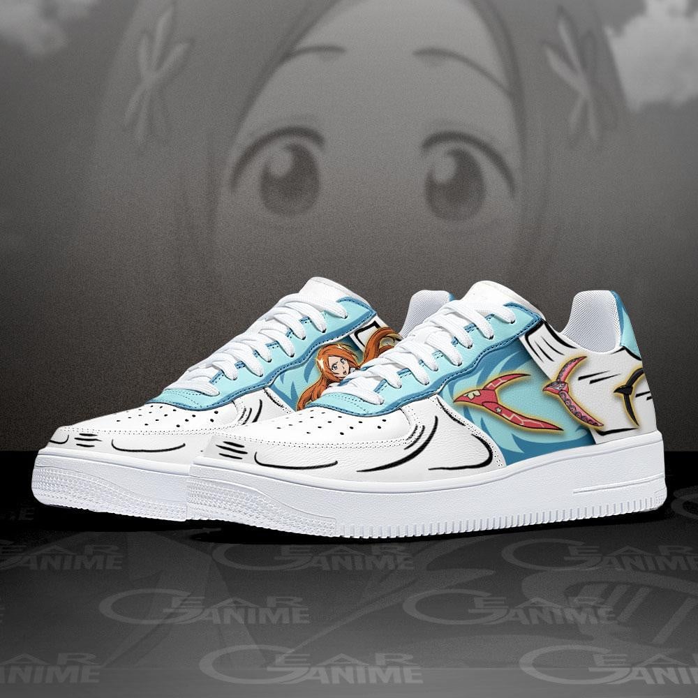 Baskets Anime Orihime Inoue en Cuir Chaussures Basses Unisexes Anime Manga