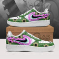 Baskets Anime Roronoa Zoro en Cuir Chaussures Basses Unisexes One Piece