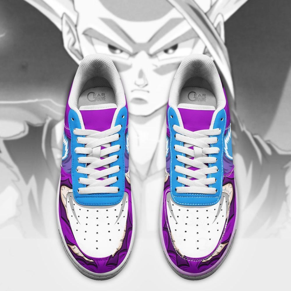 Baskets Anime Gohan Power en Cuir Chaussures Basses Unisexes Anime Manga