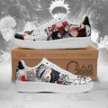Baskets Anime JJK Manga en Cuir Chaussures Basses Unisexes Anime Manga