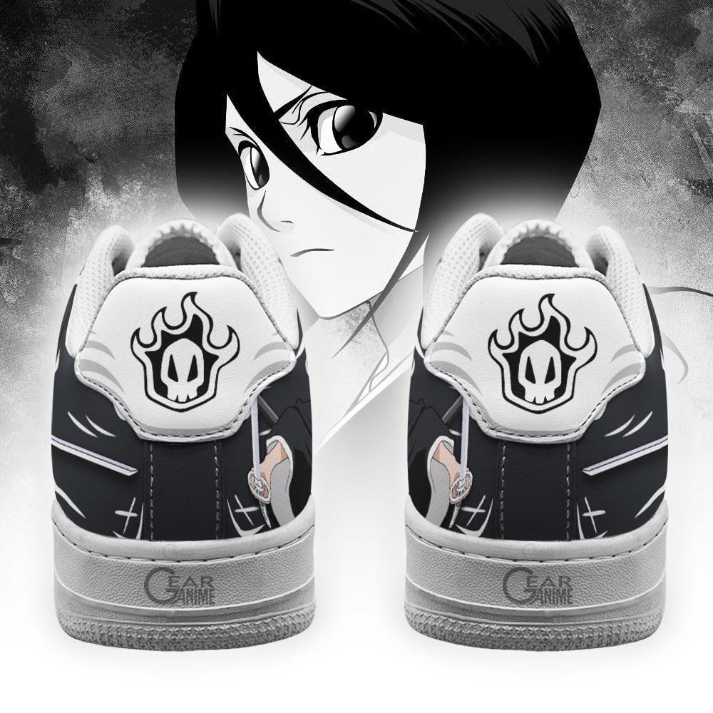 Baskets Anime Rukia Kuchiki en Cuir Chaussures Basses Unisexes Anime Manga