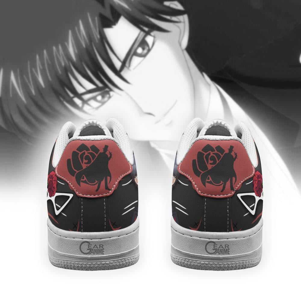 Baskets Anime Tuxedo Mask en Cuir Chaussures Basses Unisexes Anime Manga