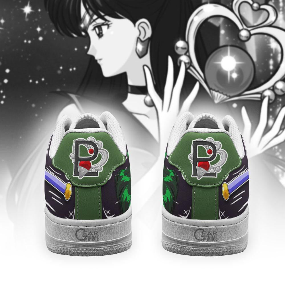 Baskets Anime Sailor Pluto en Cuir Chaussures Basses Unisexes Anime Manga