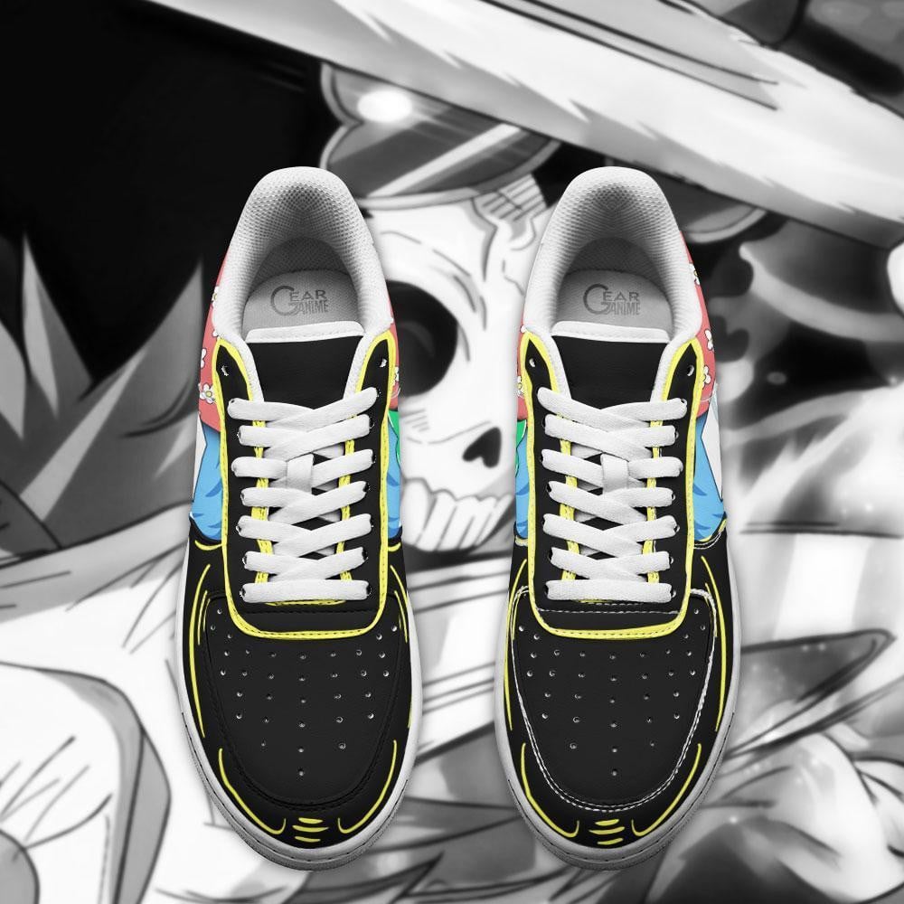 Baskets Anime Soul King Brook en Cuir Chaussures Basses Unisexes Anime Manga