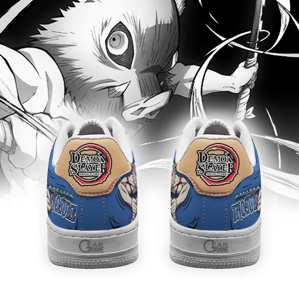 Baskets Anime Hashibira Inosuke en Cuir Chaussures Basses Unisexes Anime Manga