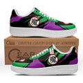 Baskets Anime King Piccolo Symbol en Cuir Chaussures Basses Unisexes Anime Manga