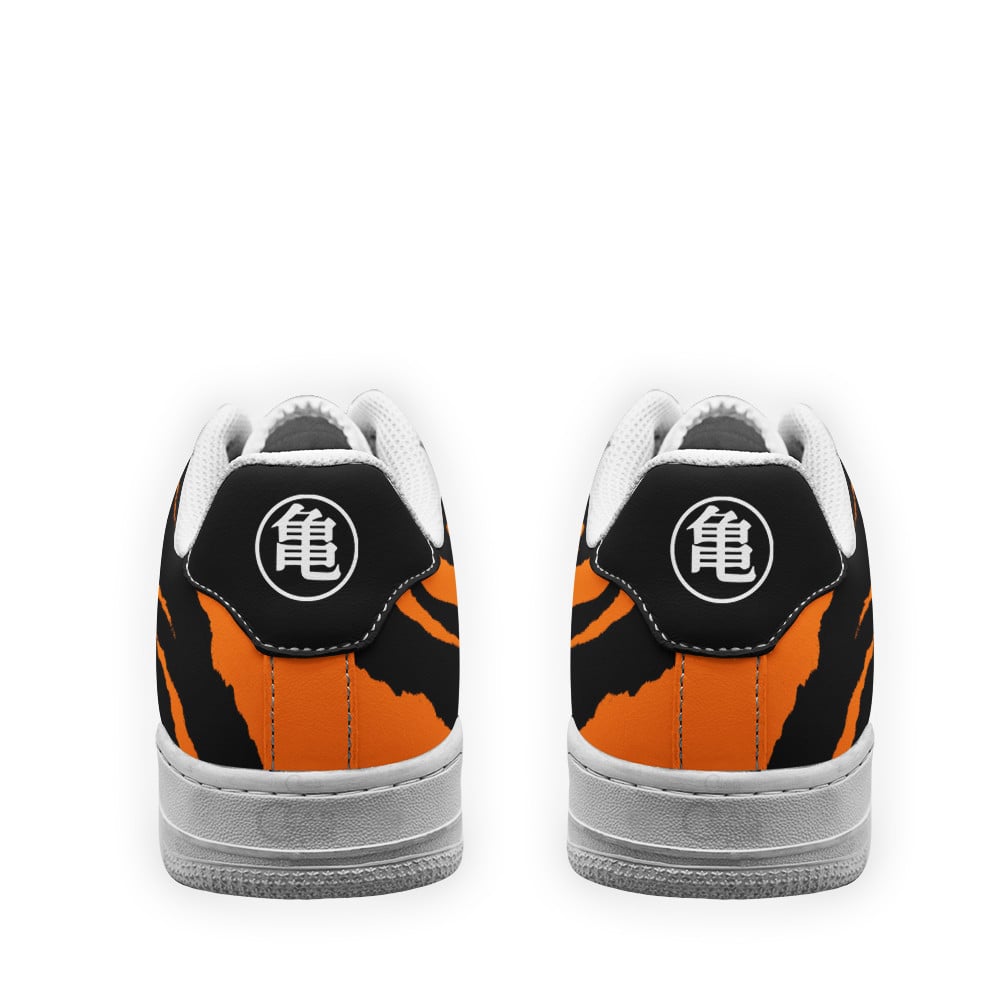 Baskets Anime Goku Turtle Hermit Symbol en Cuir Chaussures Basses Unisexes Dragon Ball