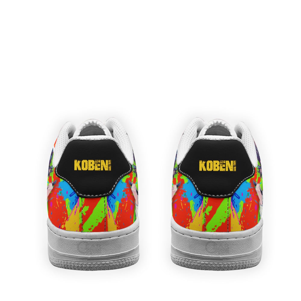 Baskets Anime Kobeni Higashiyama en Cuir Chaussures Basses Unisexes Anime Manga