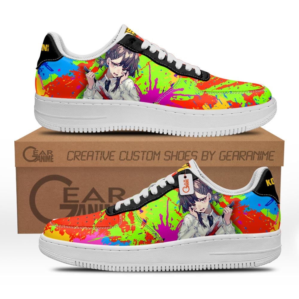 Baskets Anime Kobeni Higashiyama en Cuir Chaussures Basses Unisexes Anime Manga