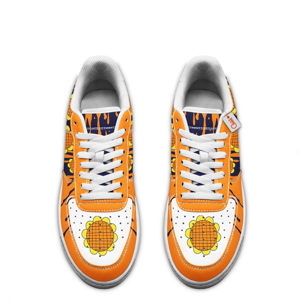 Baskets Anime Luffy Dressrosa Arc en Cuir Chaussures Basses Unisexes One Piece