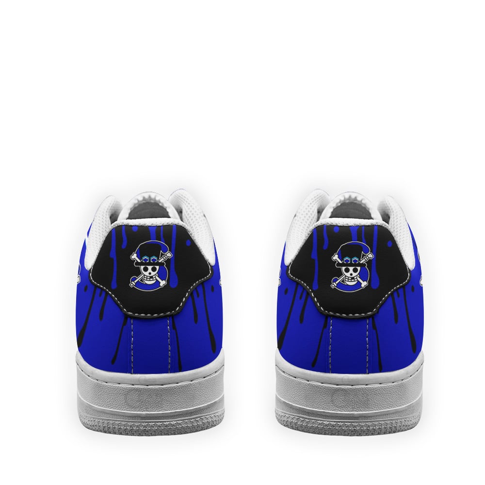 Baskets Anime Sabo Symbol en Cuir Chaussures Basses Unisexes Anime Manga