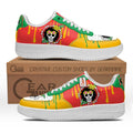 Baskets Anime Brook Jolly Roge en Cuir Chaussures Basses Unisexes Anime Manga