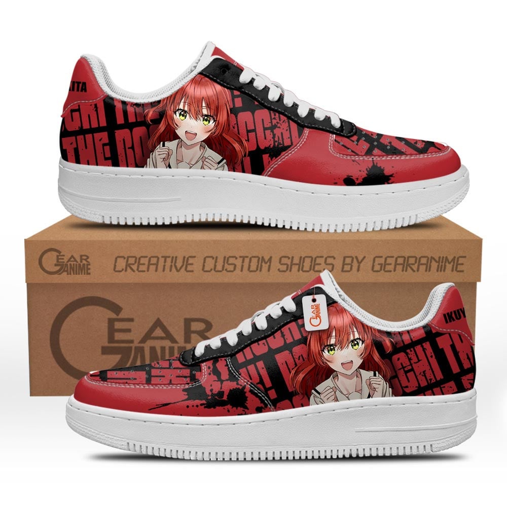 Baskets Anime Ikuyo Kita en Cuir Chaussures Basses Unisexes Anime Manga