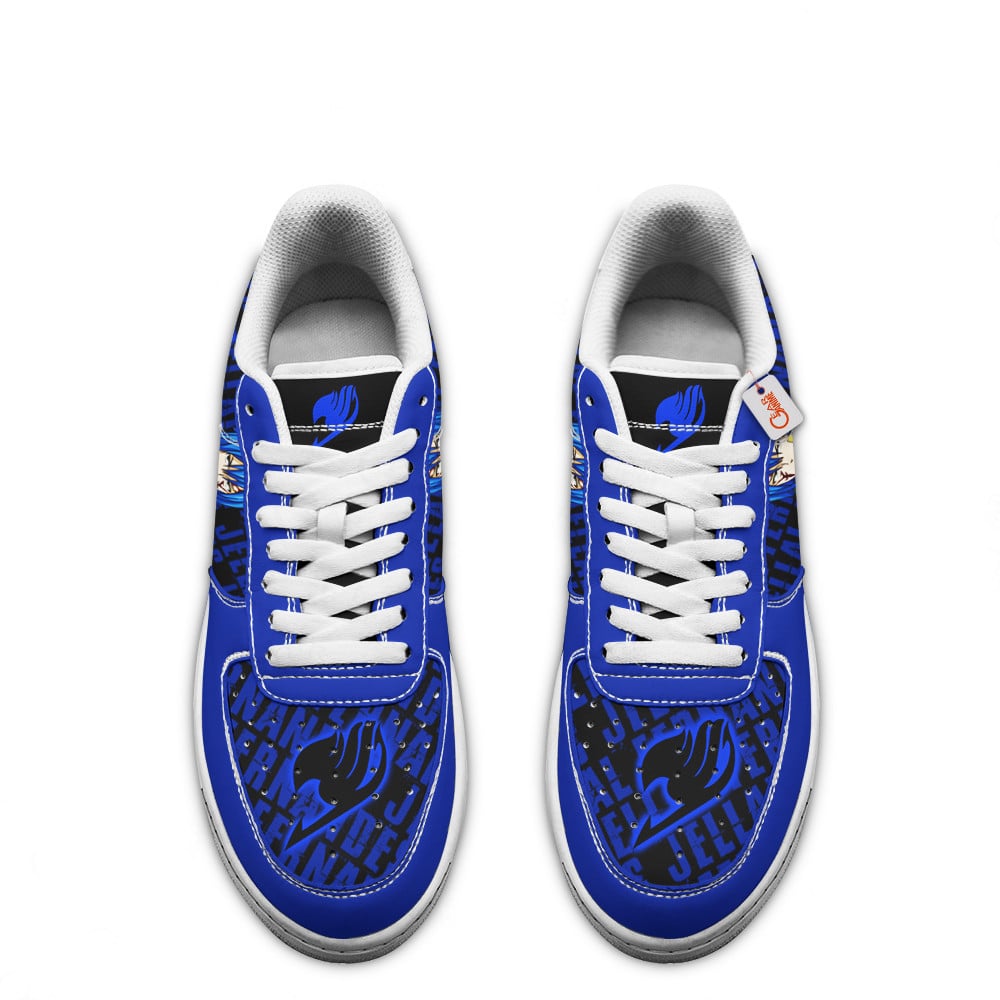 Baskets Anime Jellal Fernandes en Cuir Chaussures Basses Unisexes Anime Manga