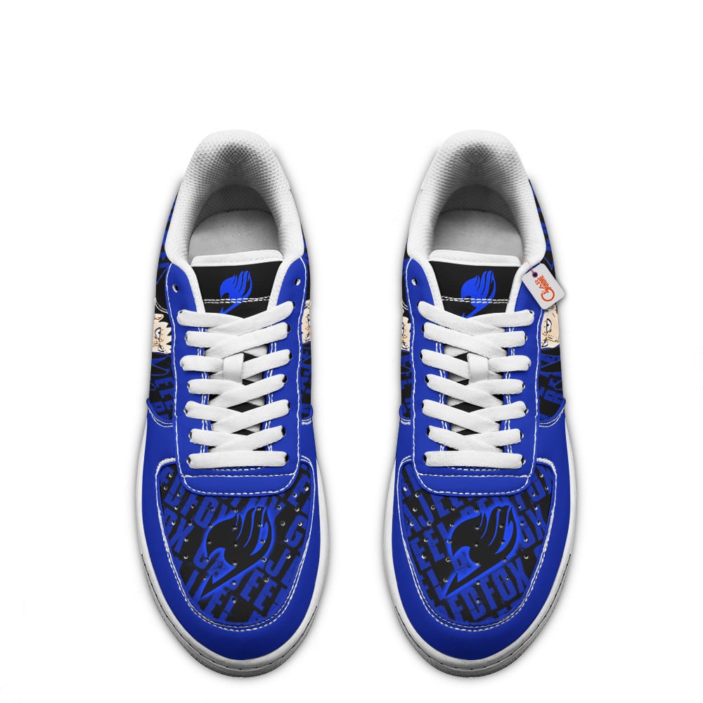 Baskets Anime Gajeel Redfox en Cuir Chaussures Basses Unisexes Anime Manga