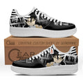 Baskets Anime Death the Kid en Cuir Chaussures Basses Unisexes Anime Manga