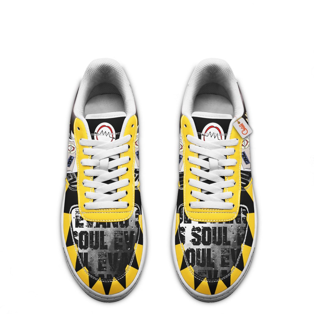 Baskets Anime Soul Evans en Cuir Chaussures Basses Unisexes Anime Manga