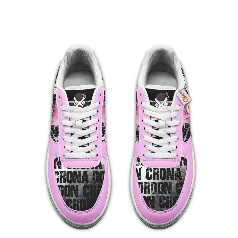 Baskets Anime Crona Gorgon en Cuir Chaussures Basses Unisexes Anime Manga