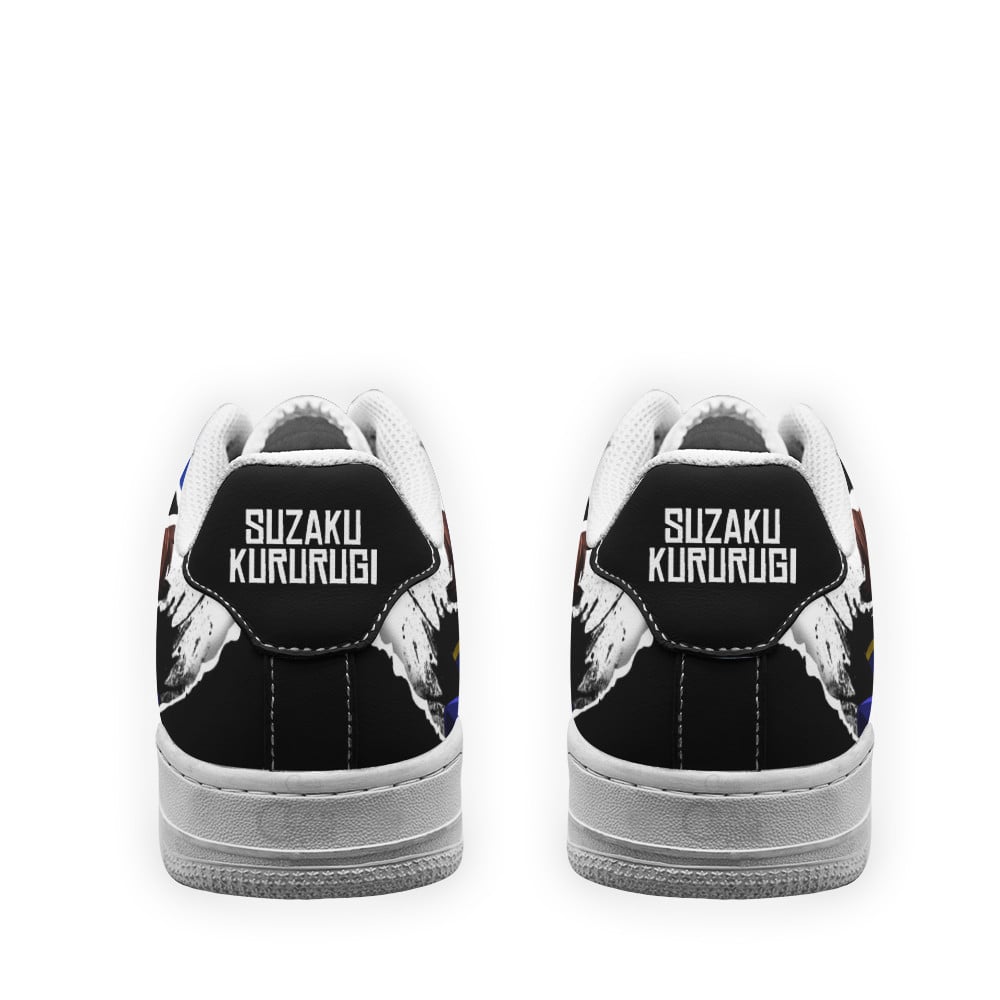Baskets Anime Suzaku Kururugi en Cuir Chaussures Basses Unisexes Anime Manga