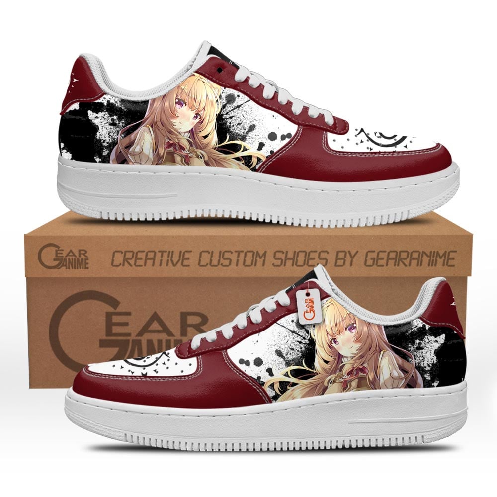Baskets Anime Raphtalia en Cuir Chaussures Basses Unisexes Anime Manga