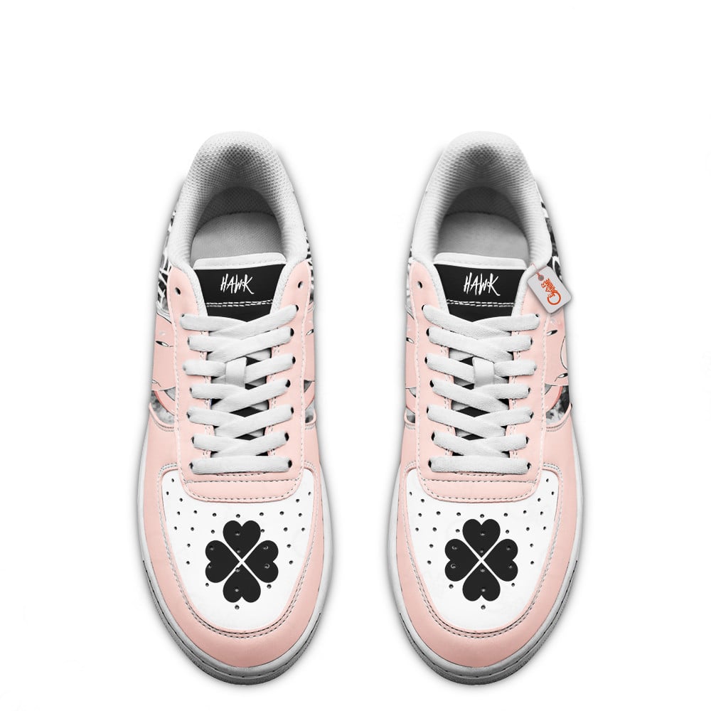 Baskets Anime Hawk en Cuir Chaussures Basses Unisexes Anime Manga