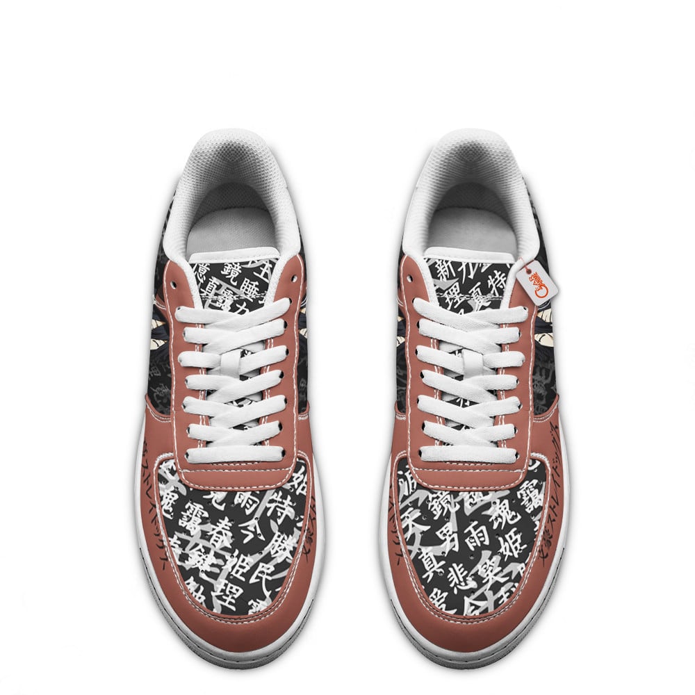 Baskets Anime Ranpo Edogawa en Cuir Chaussures Basses Unisexes Anime Manga