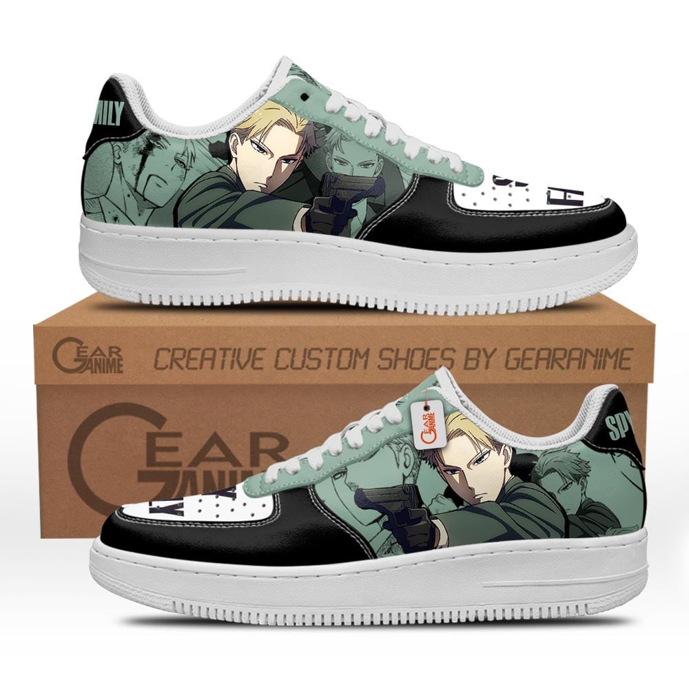 Baskets Anime Loid Forger en Cuir Chaussures Basses Unisexes Anime Manga