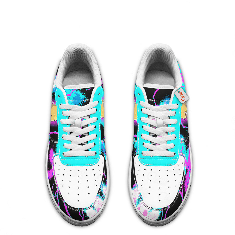 Baskets Anime Shigeo Kageyama en Cuir Chaussures Basses Unisexes Anime Manga