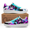 Baskets Anime Shigeo Kageyama en Cuir Chaussures Basses Unisexes Anime Manga