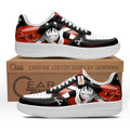 Baskets Anime Edward Wong en Cuir Chaussures Basses Unisexes Anime Manga