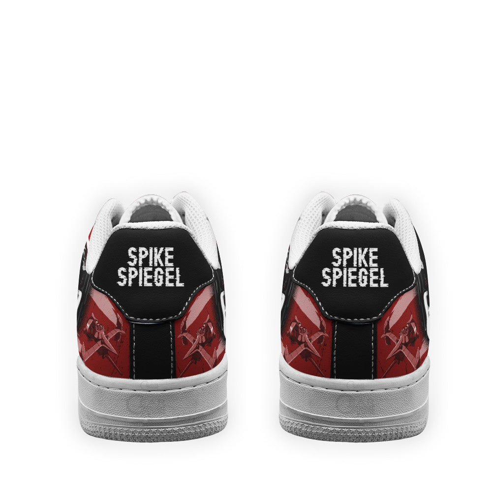 Baskets Anime Spike Spiegel en Cuir Chaussures Basses Unisexes Anime Manga
