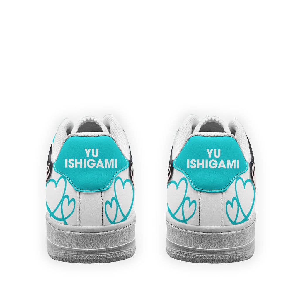 Baskets Anime Yu Ishigami en Cuir Chaussures Basses Unisexes Anime Manga