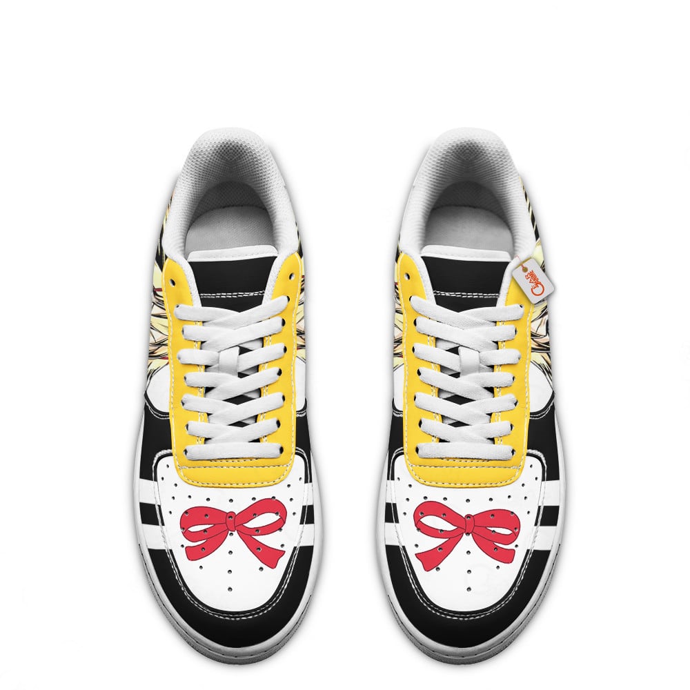 Baskets Anime Lalatina Dustiness Ford Custom Low-Top Leather Sneakers KonoSuba en Cuir Chaussures Basses Unisexes Anime Manga