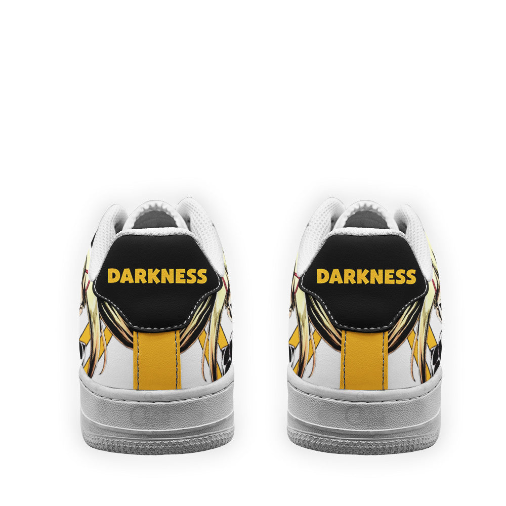 Baskets Anime Lalatina Dustiness Ford Custom Low-Top Leather Sneakers KonoSuba en Cuir Chaussures Basses Unisexes Anime Manga
