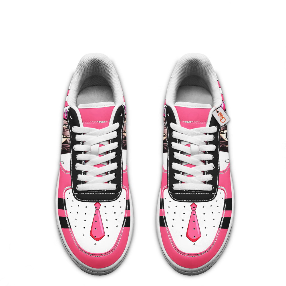 Baskets Anime Yunyun Custom Low-Top Leather Sneakers KonoSuba en Cuir Chaussures Basses Unisexes Anime Manga
