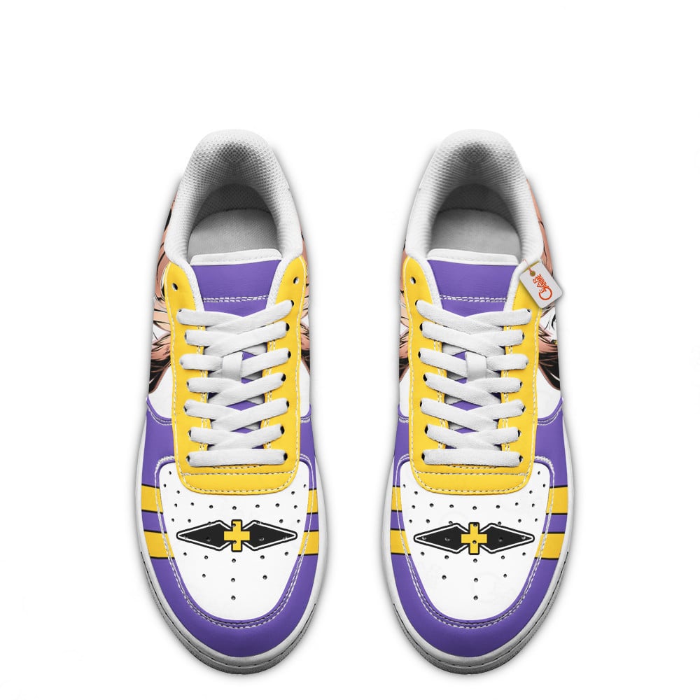 Baskets Anime Wiz Custom Low-Top Leather Sneakers KonoSuba en Cuir Chaussures Basses Unisexes Anime Manga