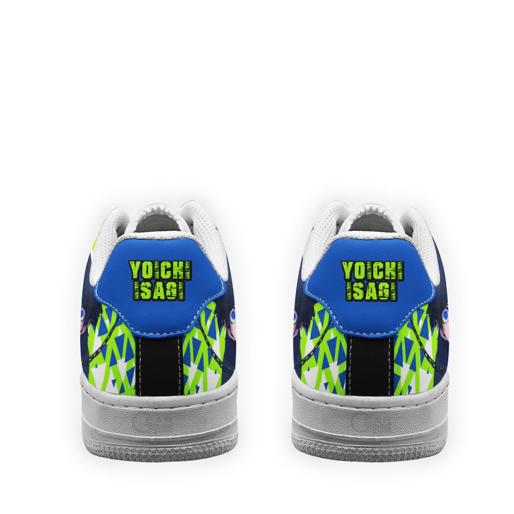 Baskets Anime Yoichi Isagi en Cuir Chaussures Basses Unisexes Anime Manga