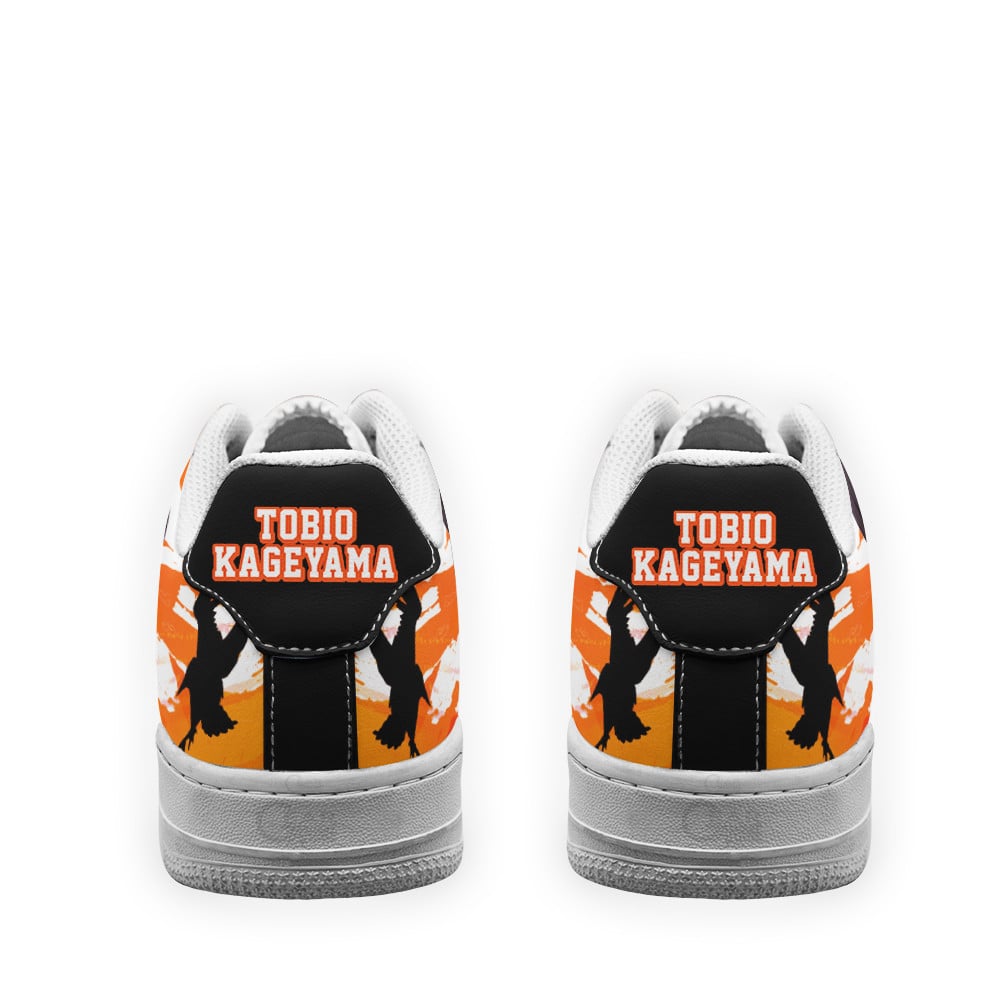 Baskets Anime Tobio Kageyama en Cuir Chaussures Basses Unisexes Anime Manga