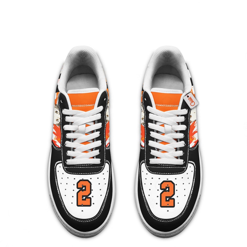 Baskets Anime Koshi Sugawara en Cuir Chaussures Basses Unisexes Anime Manga
