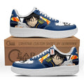 Baskets Anime Roy Mustang en Cuir Chaussures Basses Unisexes Anime Manga