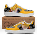 Baskets Anime Goku Super Saiyan 2 en Cuir Chaussures Basses Unisexes Dragon Ball