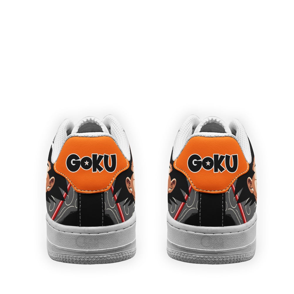 Baskets Anime Goku Kid en Cuir Chaussures Basses Unisexes Dragon Ball