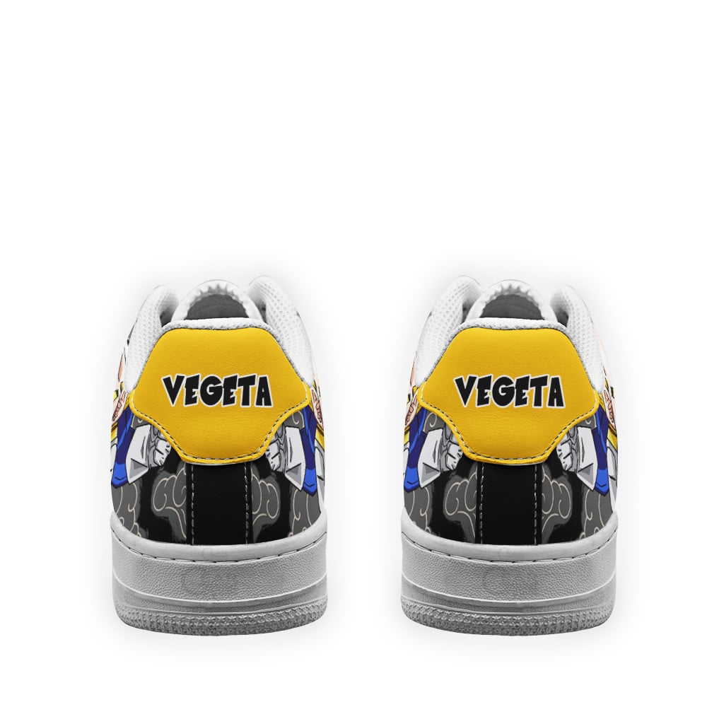 Baskets Anime Vegeta Super Saiyan 2 en Cuir Chaussures Basses Unisexes Dragon Ball
