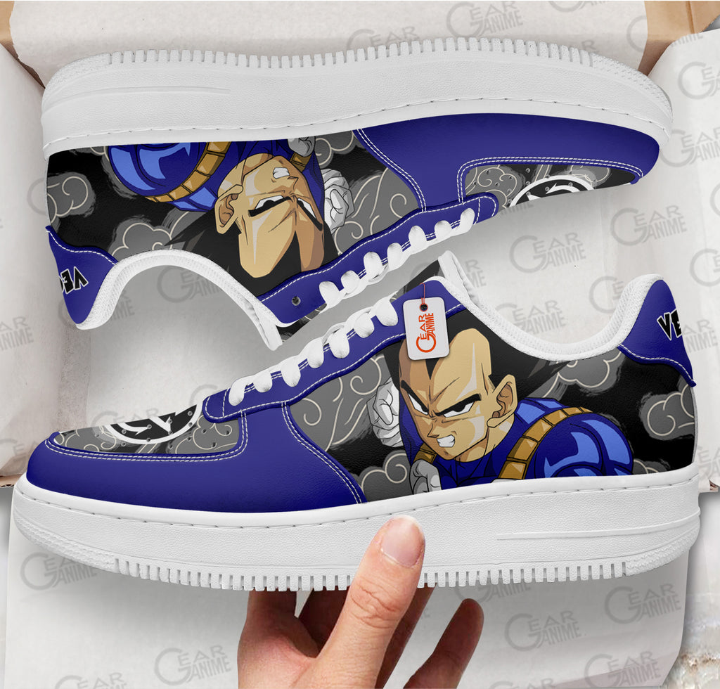 Baskets Anime Vegeta en Cuir Chaussures Basses Unisexes Dragon Ball